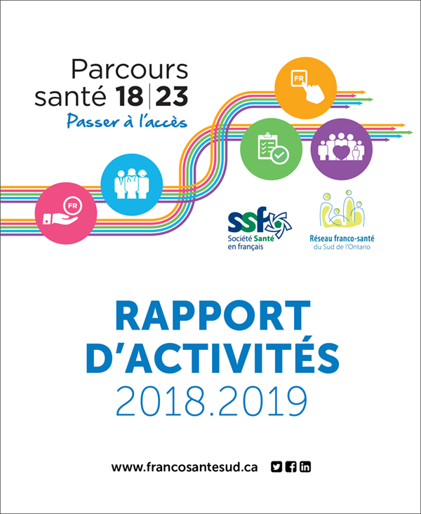 Page couverture du Rapport d'activité 2018-2019